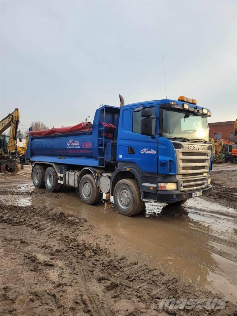 Scania R 420 8X4 Camion con cassone scarrabile