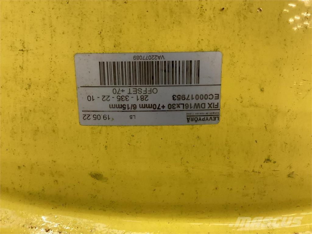 John Deere 16x30 Pneumatici, ruote e cerchioni