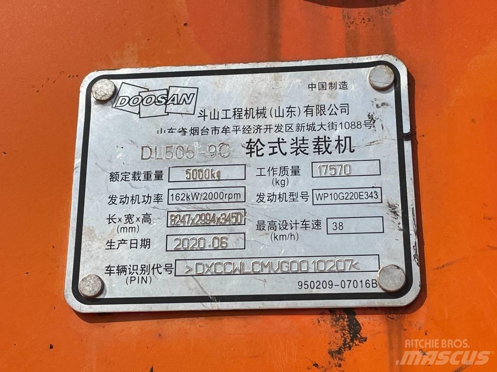 Doosan DL 505 Pale gommate