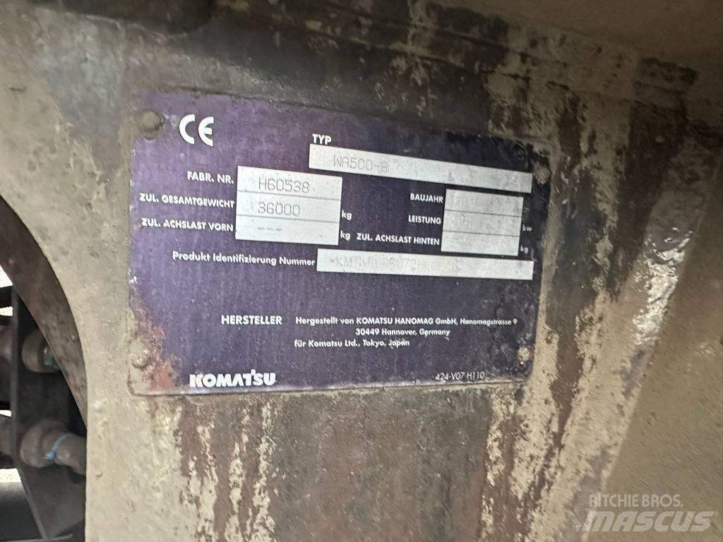 Komatsu WA 500-6 Pale gommate