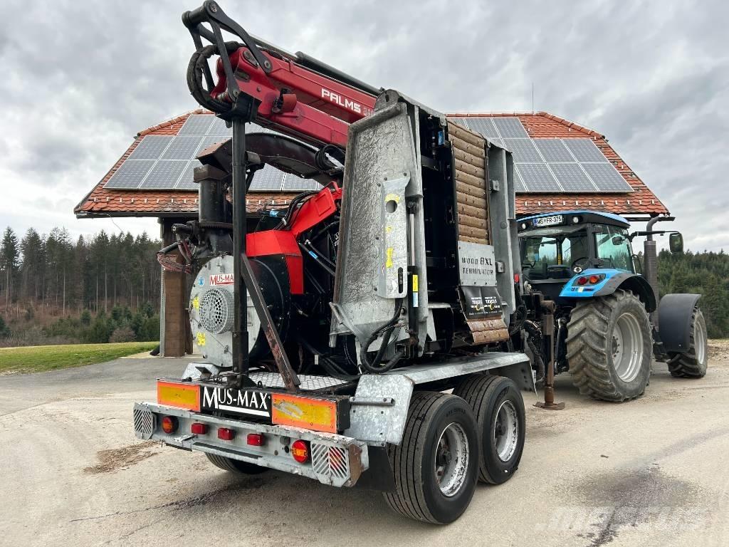 Mus-Max 8XL Segatronchi e spaccalegna