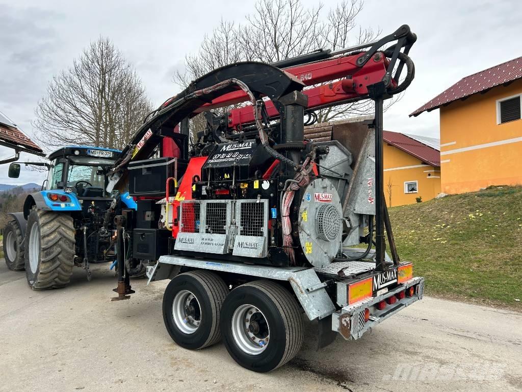 Mus-Max 8XL Segatronchi e spaccalegna