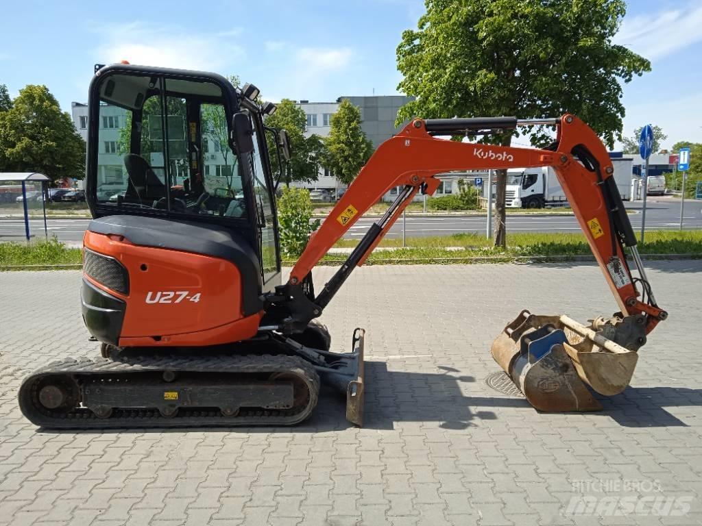 Kubota U 27-4 Miniescavatori