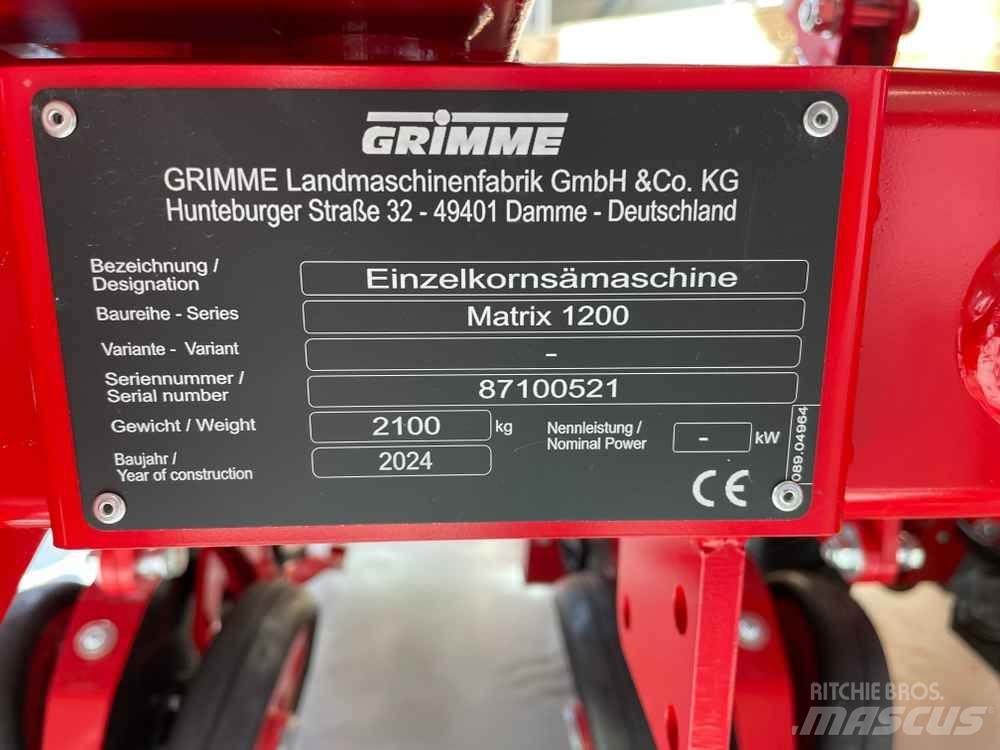 Grimme MATRIX 1200 Agricoltura - Altro