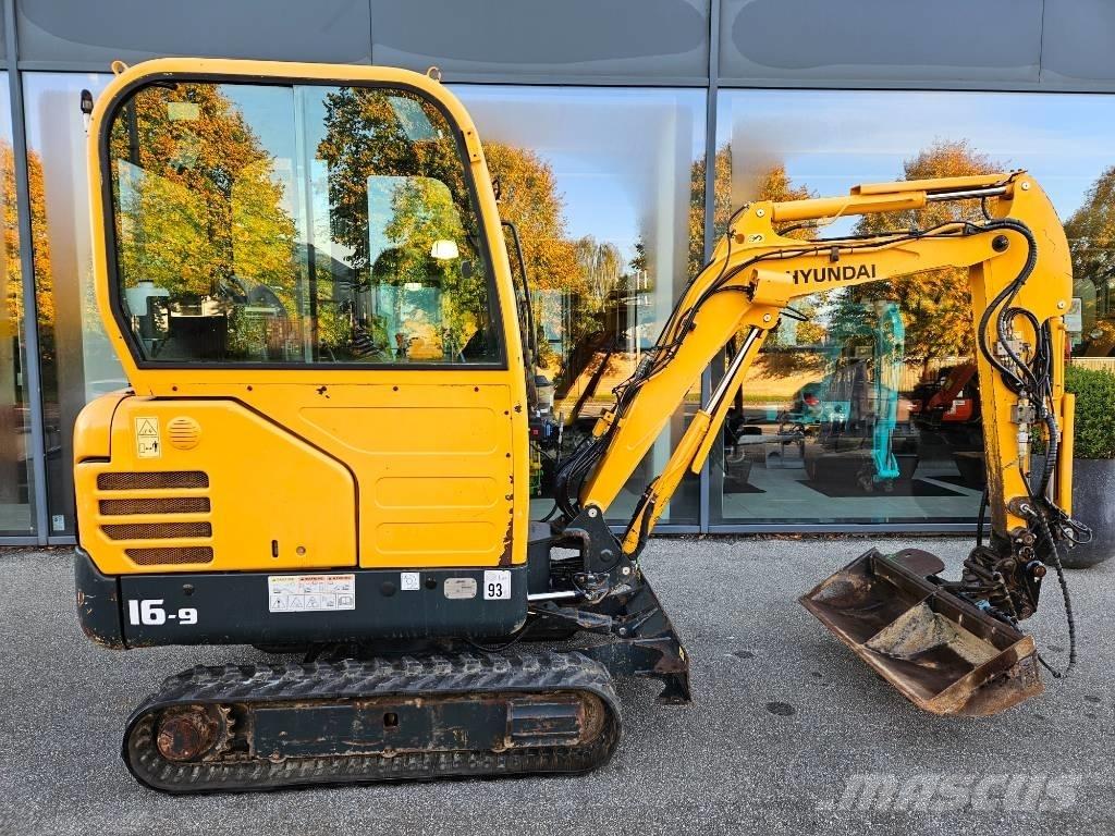 Hyundai Robex 16-9 Miniescavatori