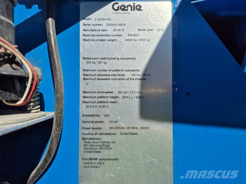 Genie Z 30/20 N Piattaforme a braccio articolato