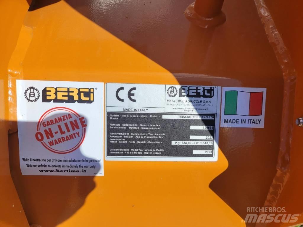 Berti Ekrs/s 250 Falciatrici/cimatrici per pascoli