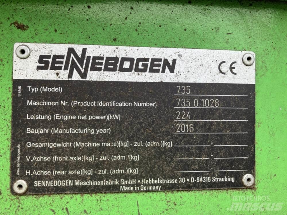 Sennebogen 735E Movimentazione rifiuti