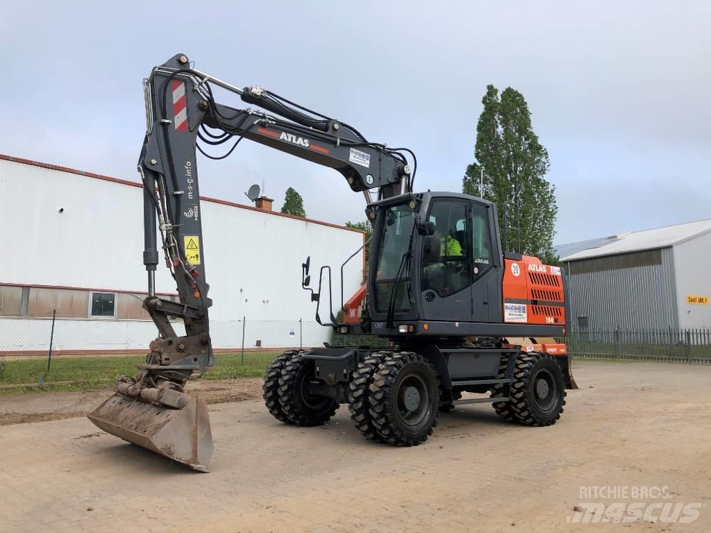 Atlas 150 W Escavatori gommati