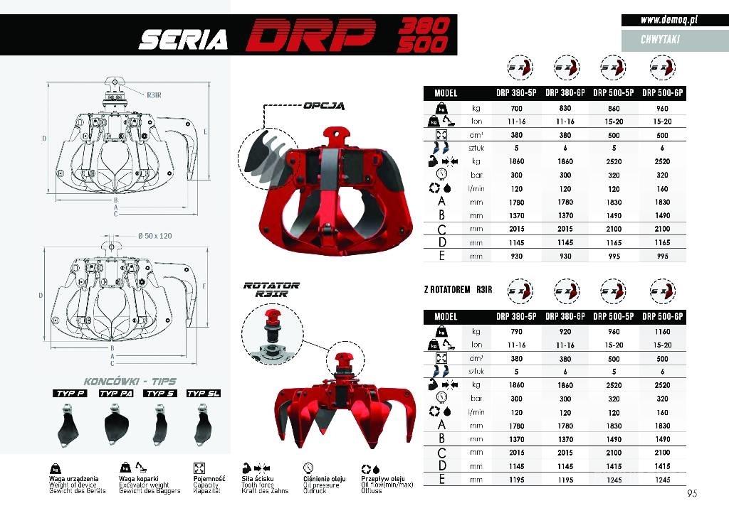  DEMOQ DRP300-5P Tagliatrici
