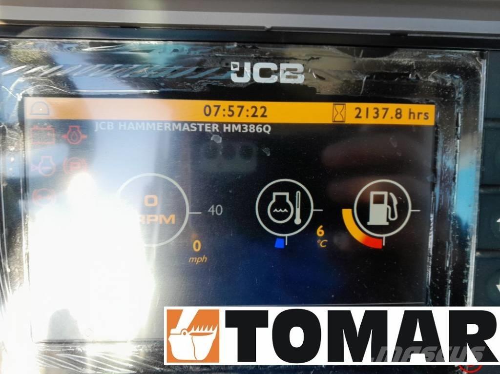 JCB 110 W Hydradig Escavatori gommati