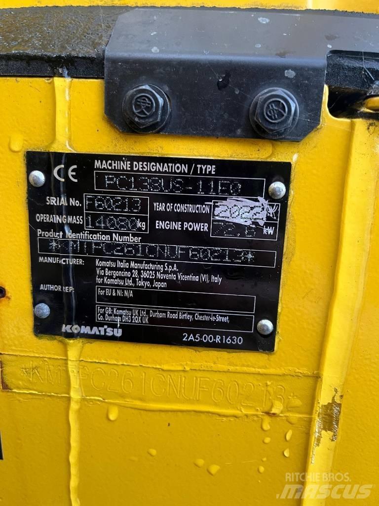 Komatsu PC138US-11 Escavatori cingolati
