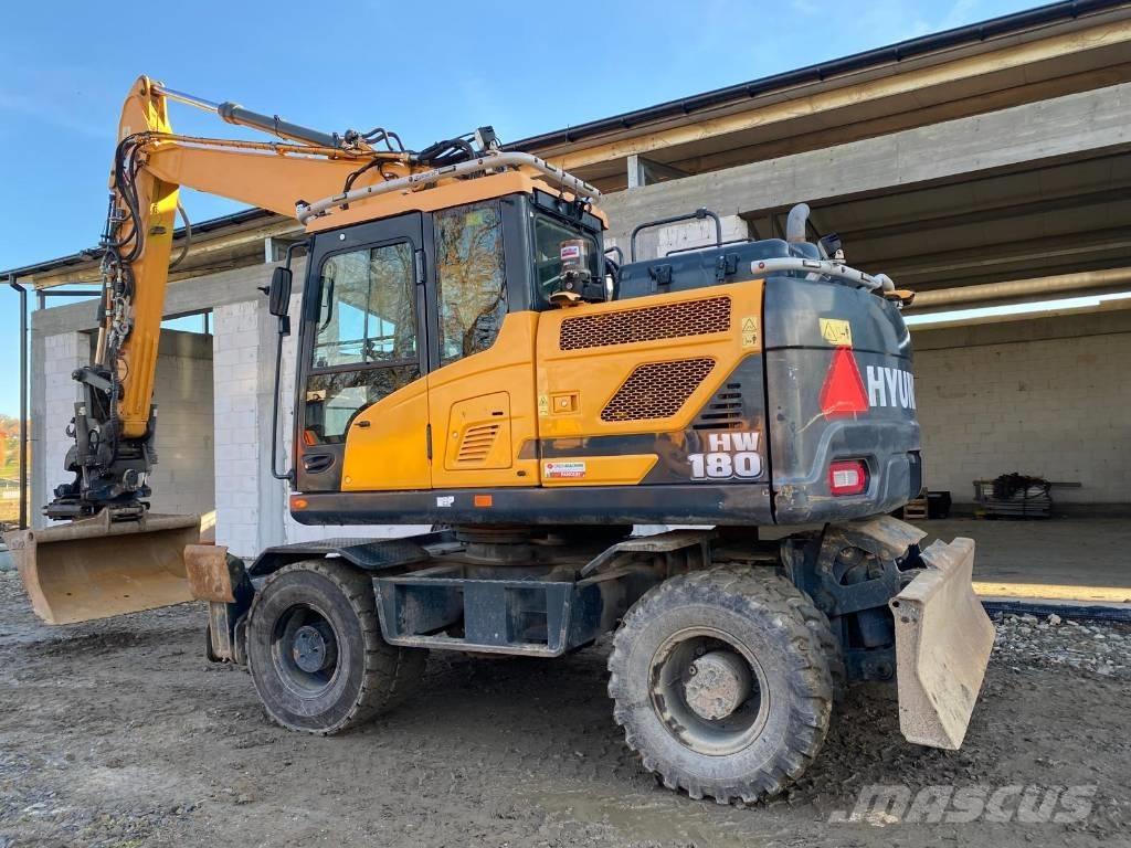 Hyundai HW 180 Escavatori gommati