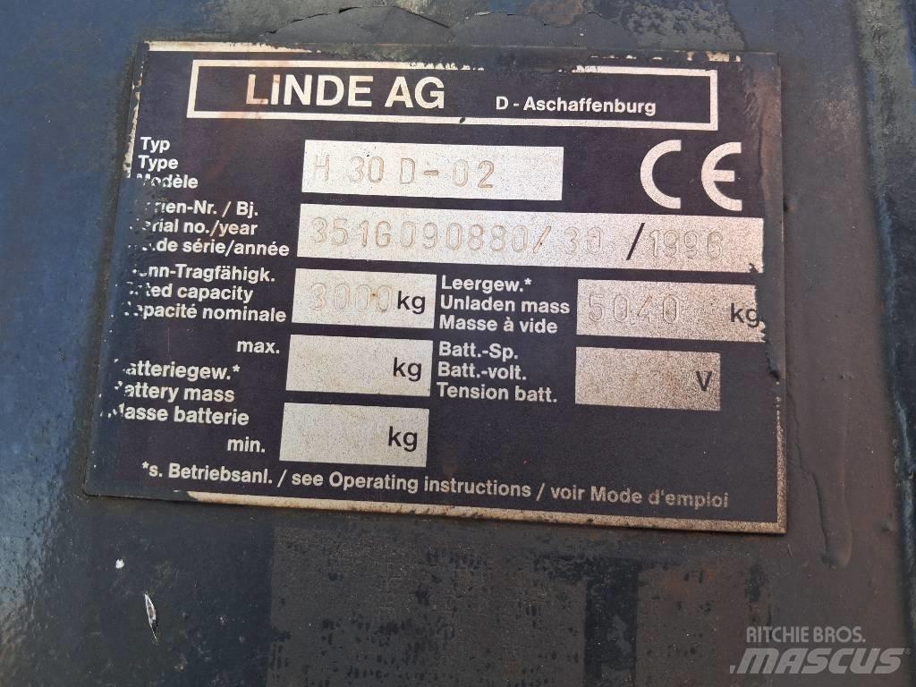 Linde H 30 D Carrelli elevatori diesel