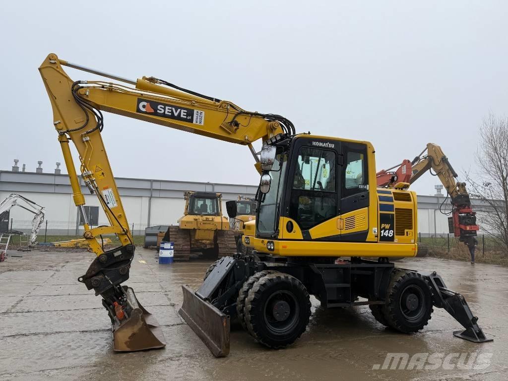 Komatsu PW 148-11 Escavatori gommati