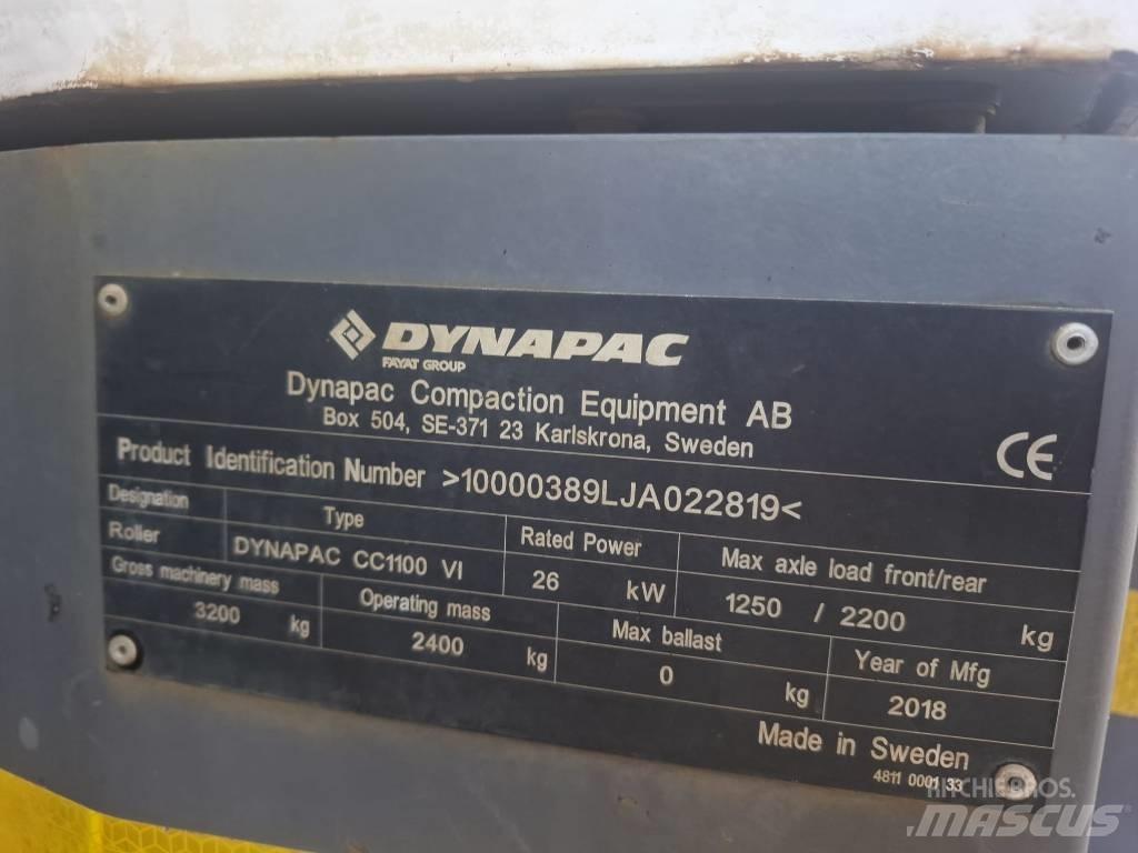 Dynapac CC 1100 VI Rulli a doppio tamburo