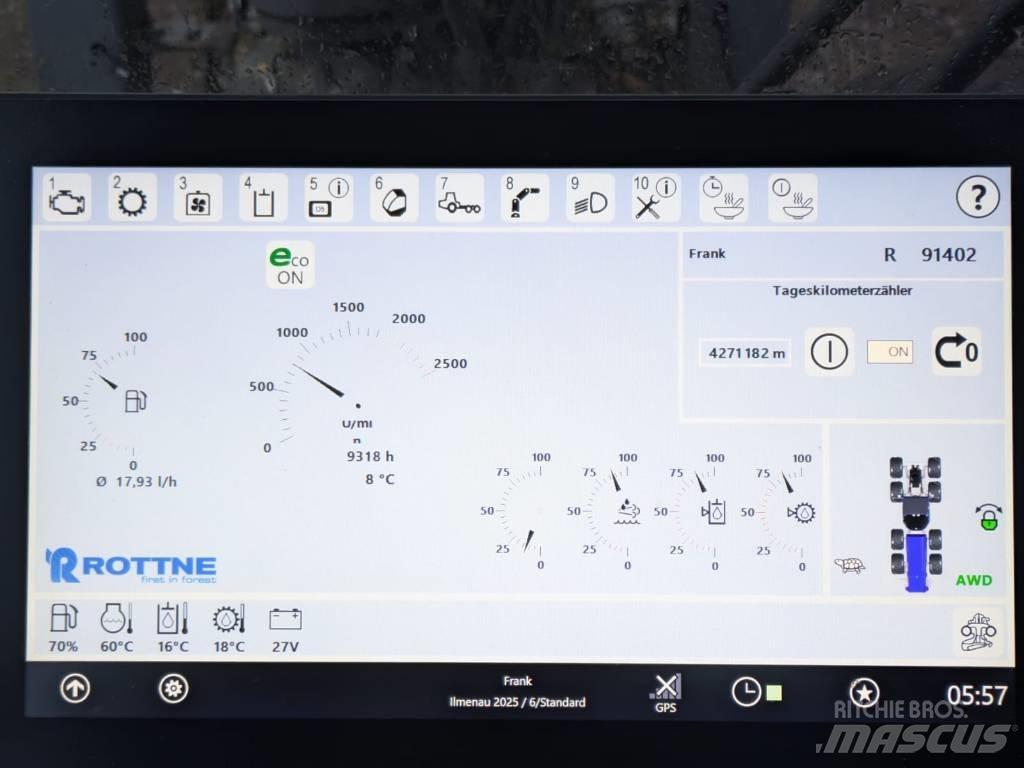 Rottne H21 SP 761 Abbattitrici, Disboscatrici