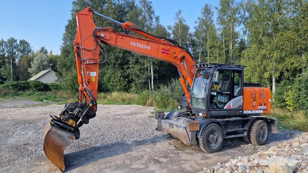 Hitachi ZX 170 W-6 Escavatori gommati