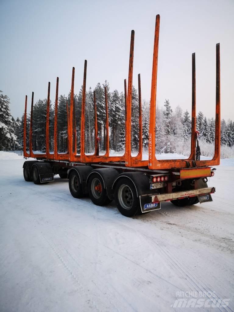 Närko D4HS11T11 Rimorchi trasporto legname