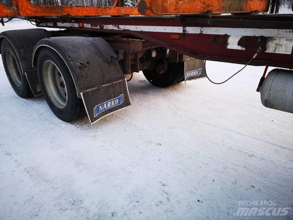 Närko D4HS11T11 Rimorchi trasporto legname