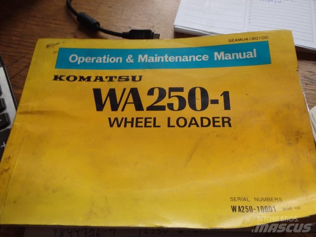 Komatsu WA 250-1 Pale gommate