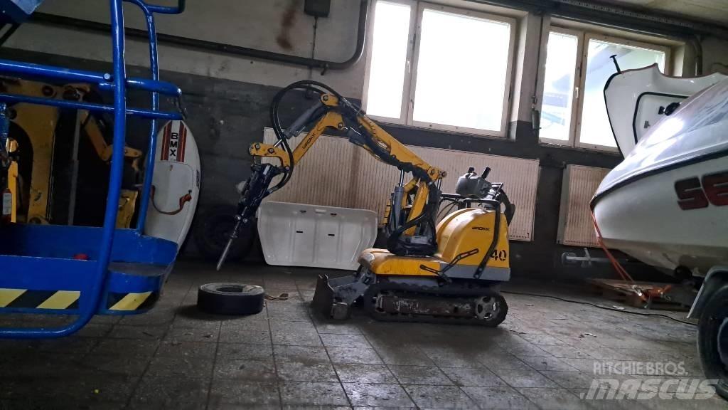 Brokk 40 Miniescavatori