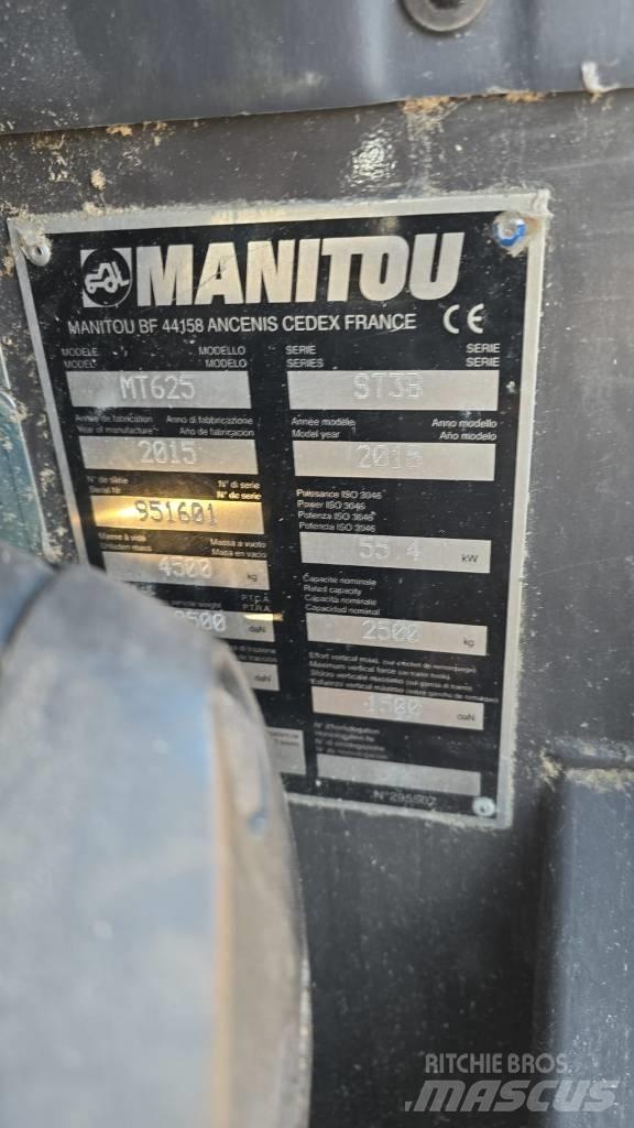 Manitou MT 625 Sollevatori telescopici