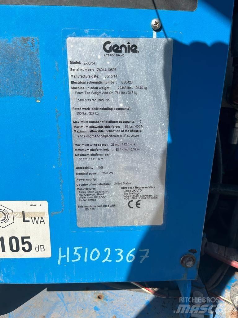 Genie Z 60/34 Piattaforme a braccio articolato