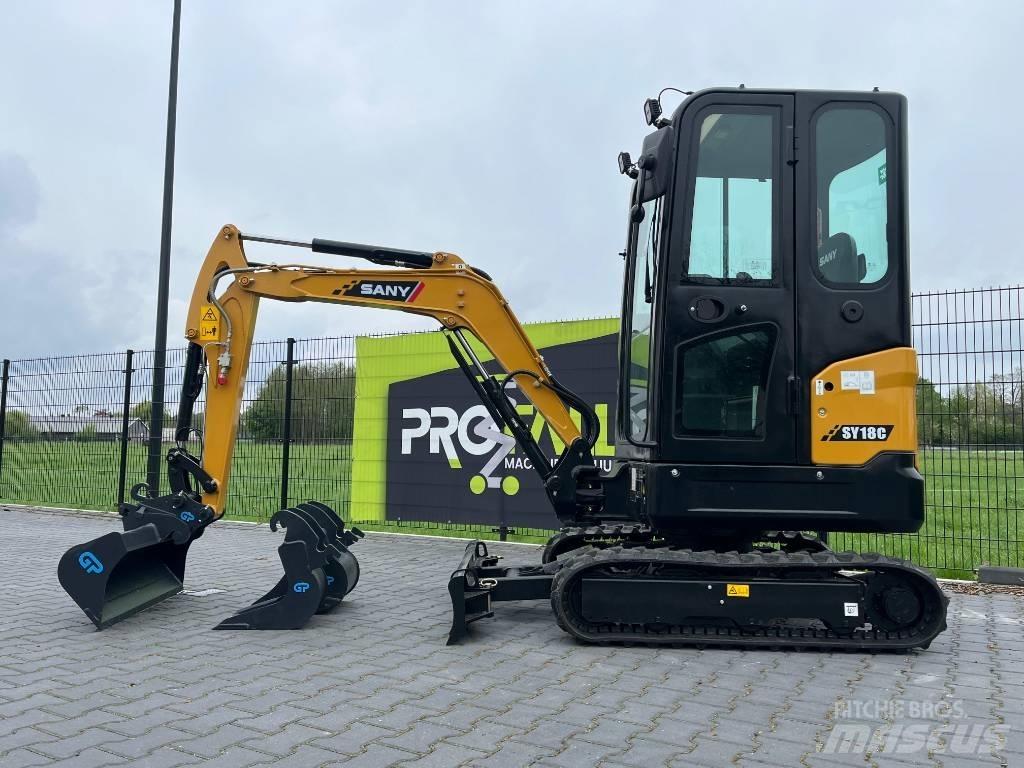 Sany SY 18 C Miniescavatori