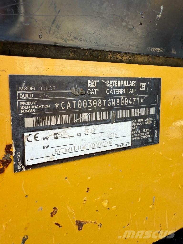 CAT 308 CR Escavatori medi 7t - 12t