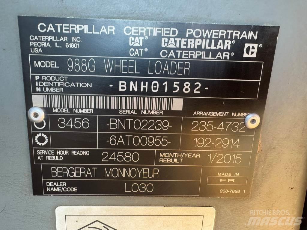CAT 988G Pale gommate