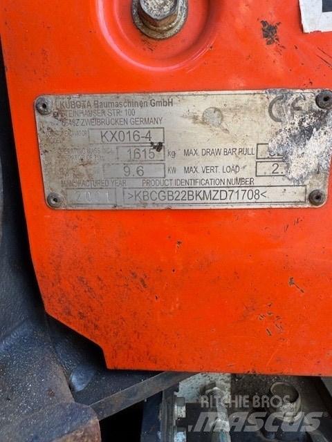 Kubota KX 016-4 Miniescavatori