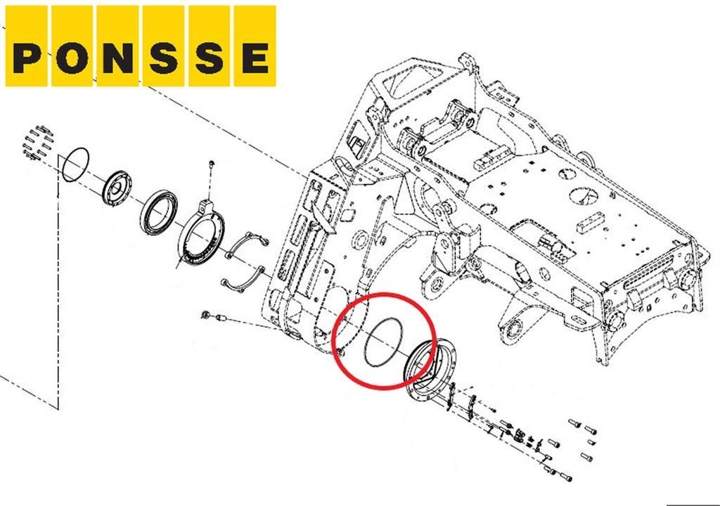 Ponsse 0059913 Gru per esbosco