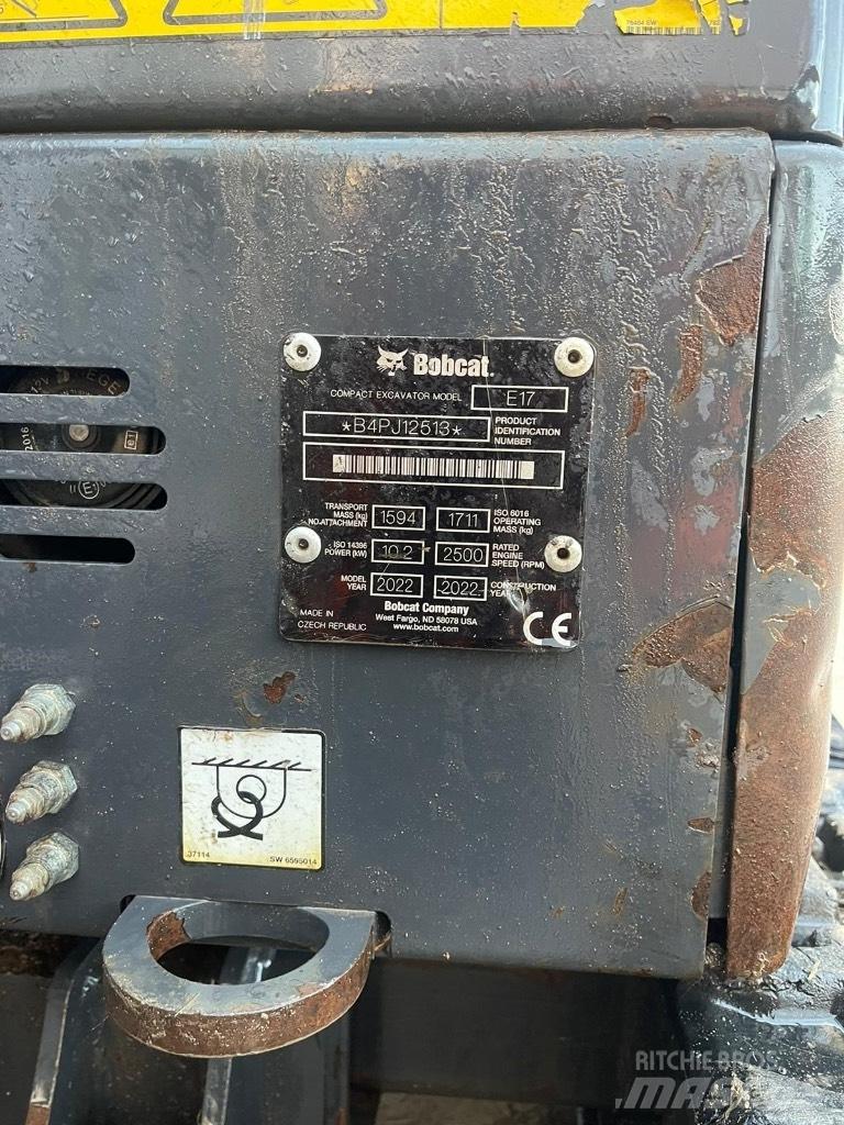 Bobcat E 17 Miniescavatori