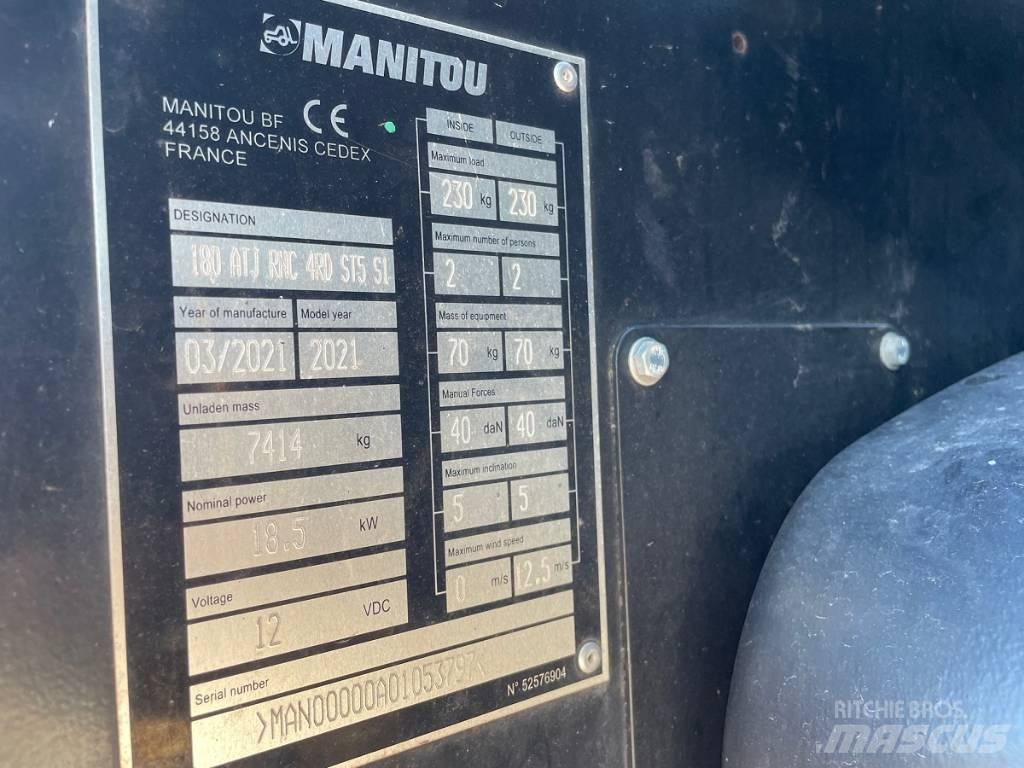 Manitou 180 ATJ Piattaforme a braccio articolato