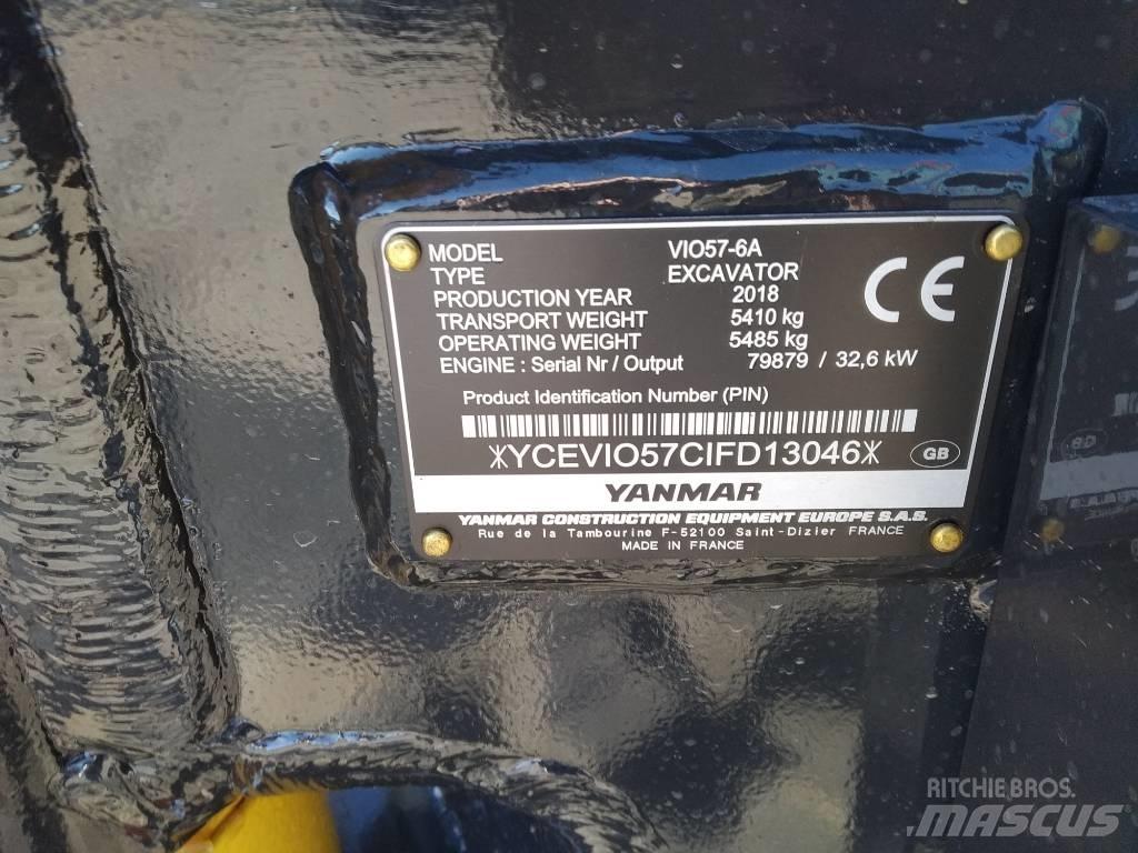 Yanmar Vio 57 Miniescavatori