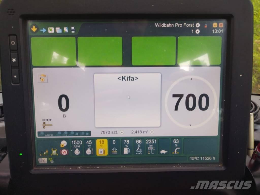 John Deere 1270 G Abbattitrici, Disboscatrici