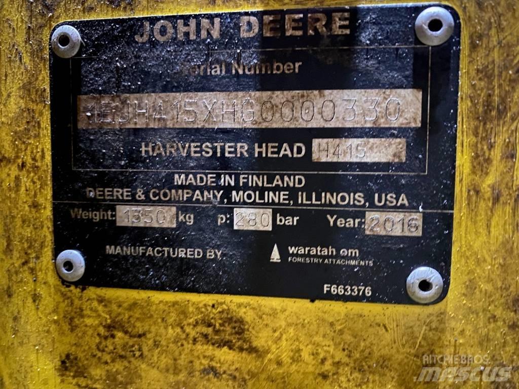 John Deere H 415 Decespugliatrici e trinciatrici idrauliche