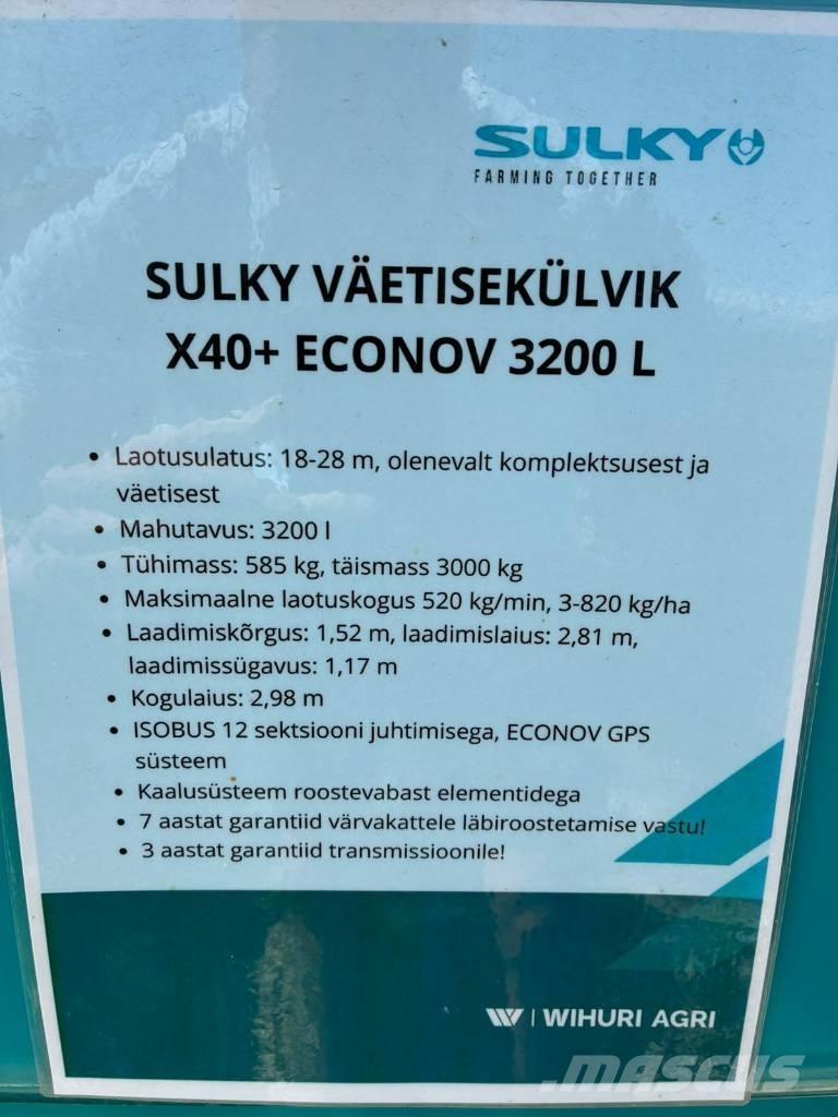 Sulky X 40+ Econov Spargiminerale