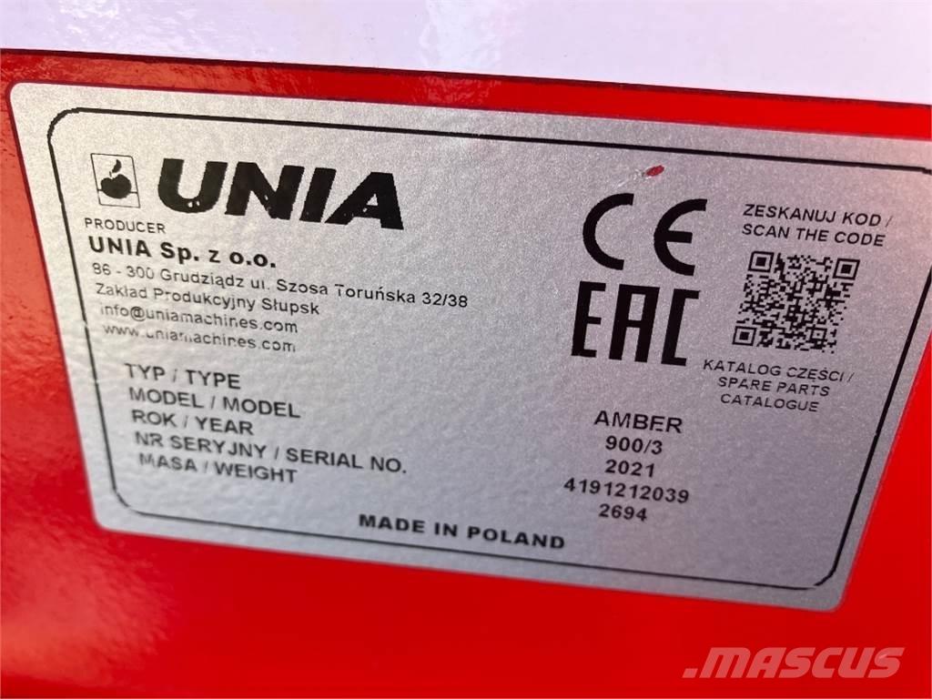 Unia Amber 900/3 Perforatrici