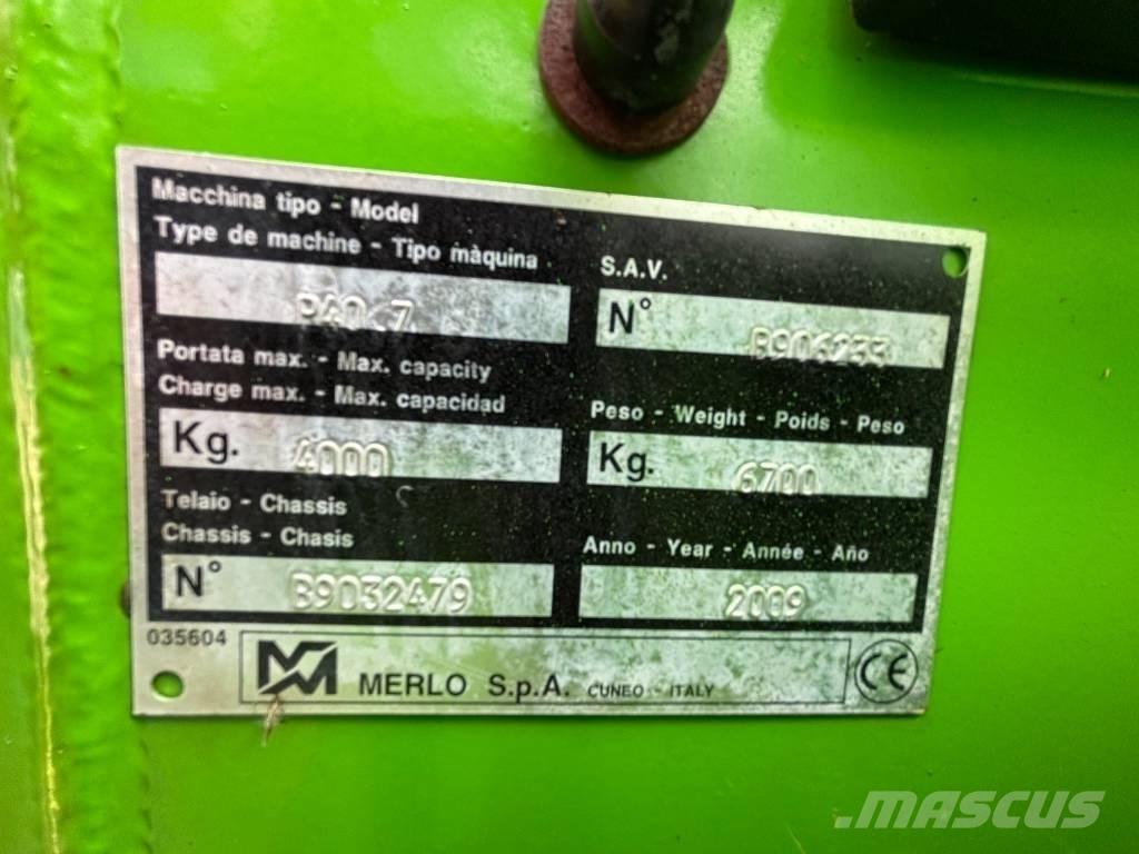 Merlo P 40.7 Sollevatori telescopici