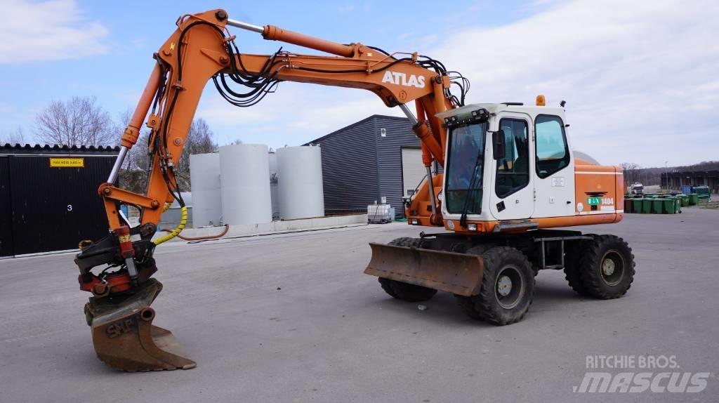 Atlas 1404  Retrade Escavatori gommati