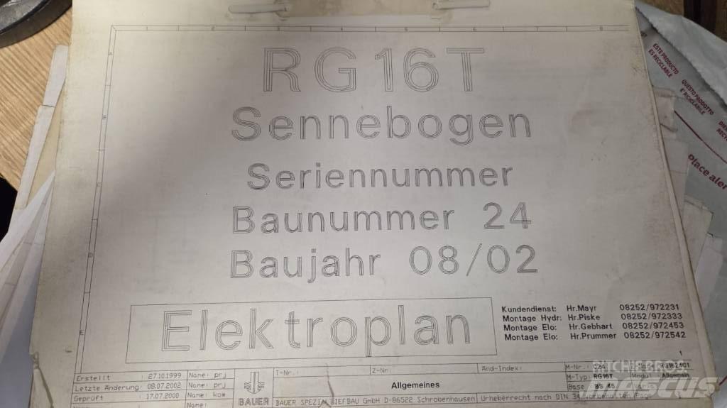 Bauer RTG 16T Battipali vibranti