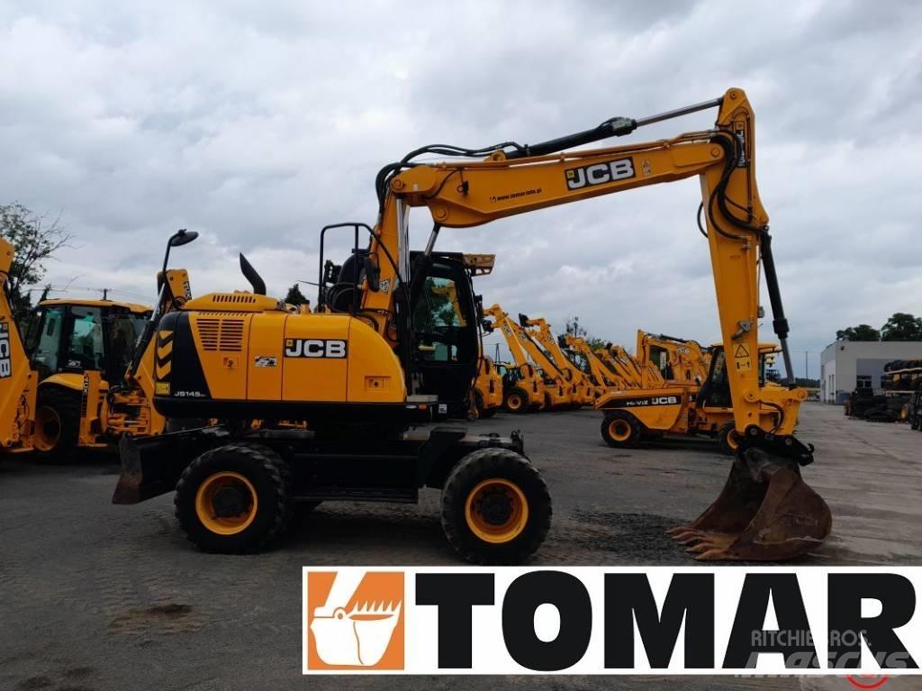 JCB JS 145 W Escavatori gommati