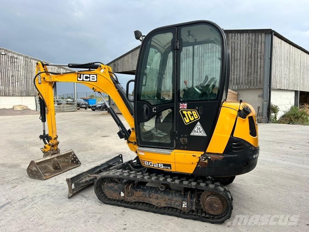 JCB 8026 CTS Miniescavatori