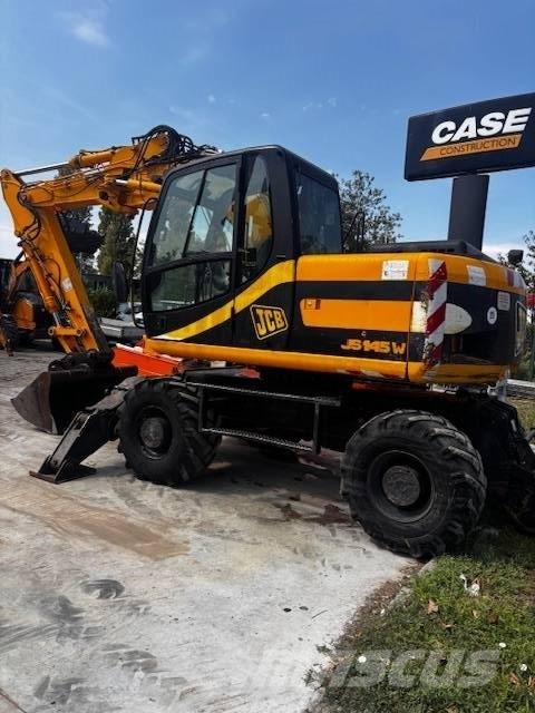 JCB JS 145 W Escavatori gommati