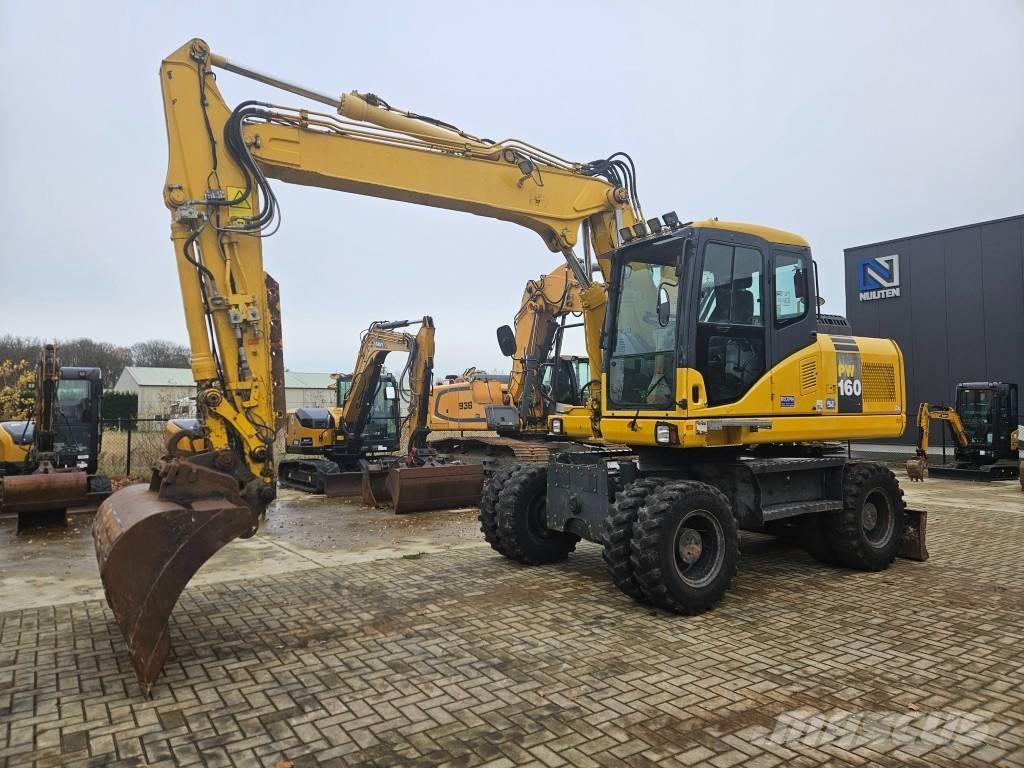 Komatsu PW 160-7E0 Escavatori gommati