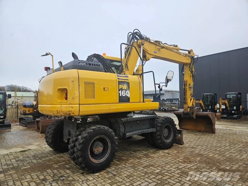 Komatsu PW 160-7E0 Escavatori gommati