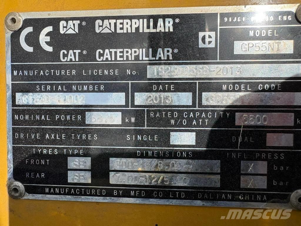 CAT GP55NT Carrelli elevatori GPL