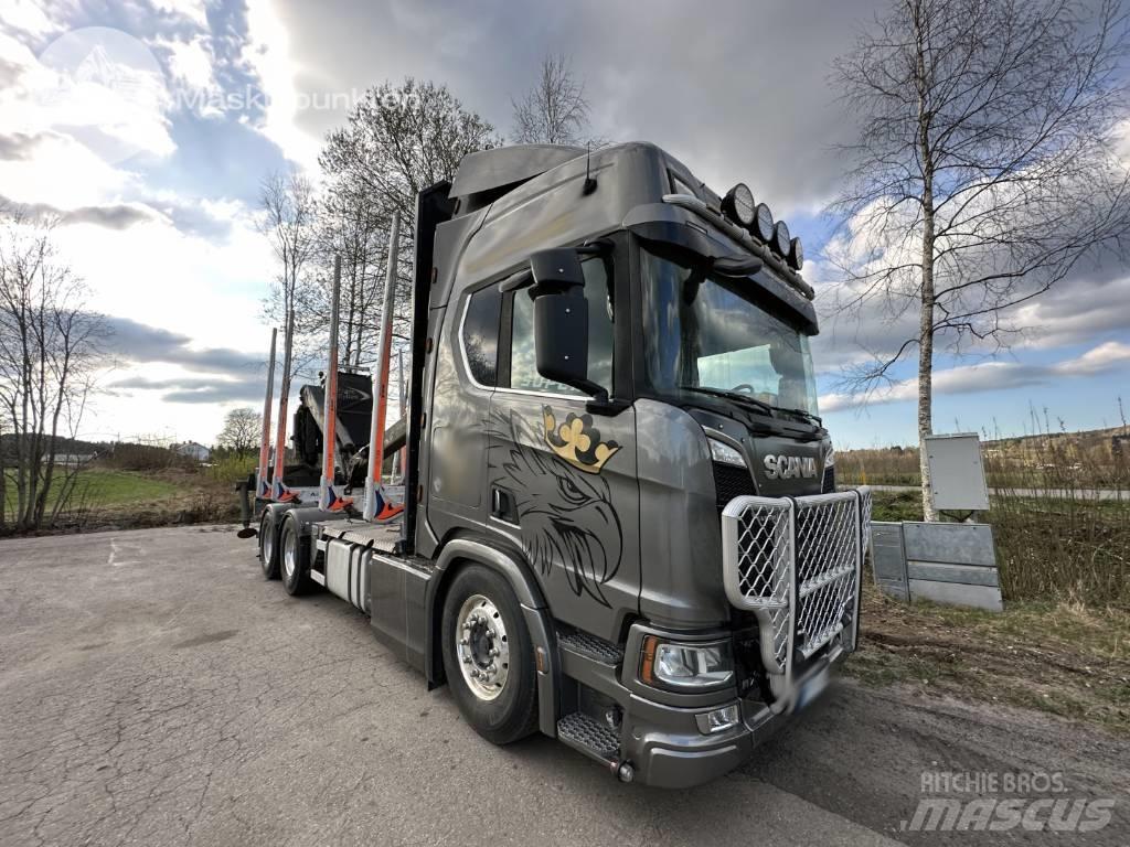 Scania R 730 Camion trasporto legname